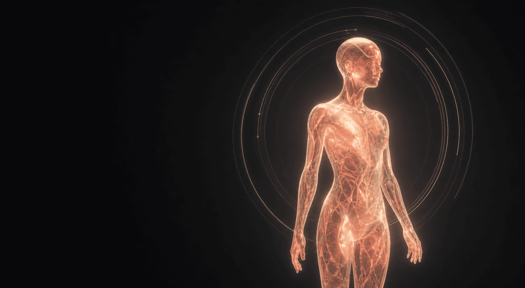 Abstract vision of a protected digital identity