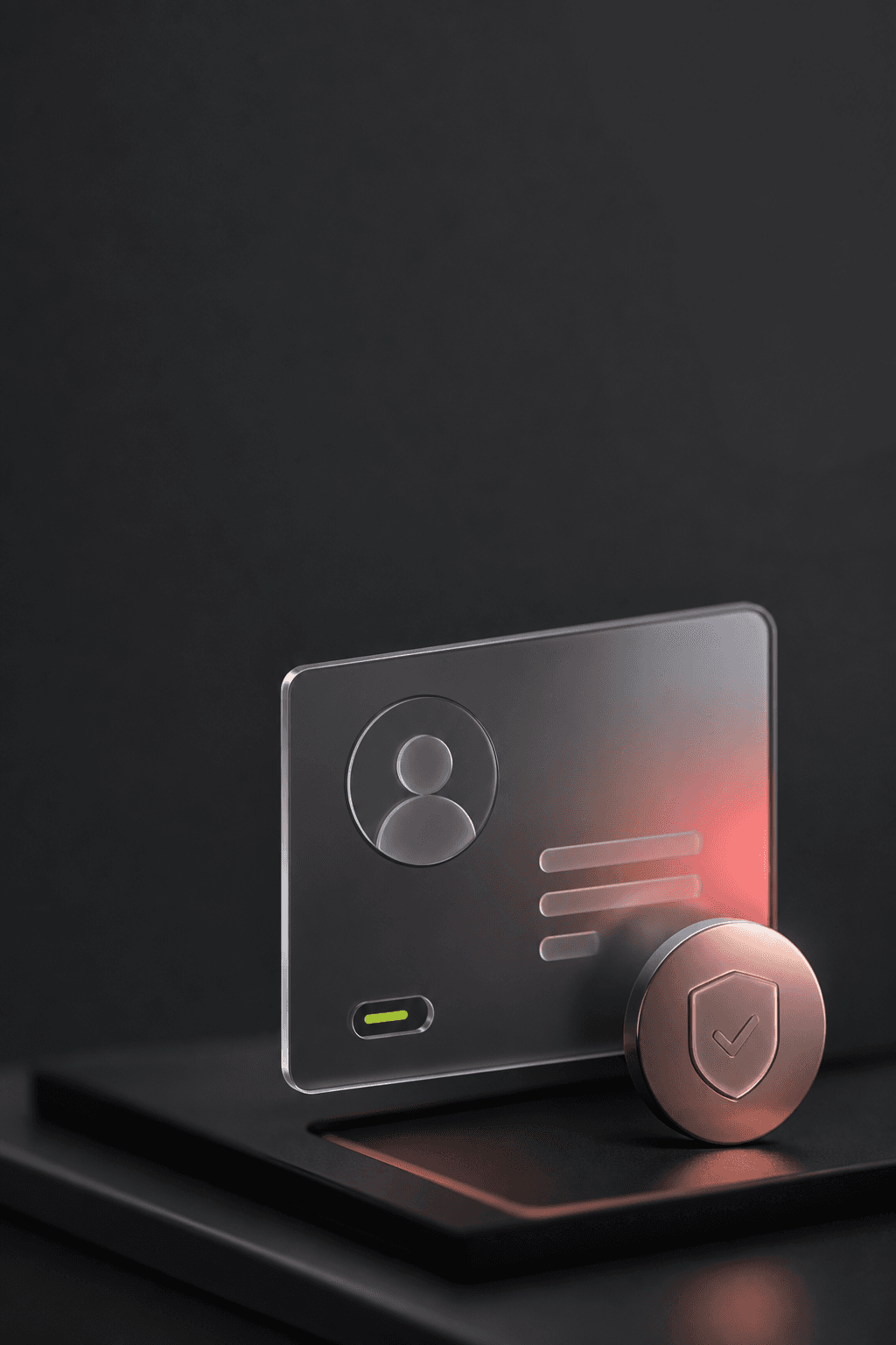 Abstract representation of a secure SelfMint license